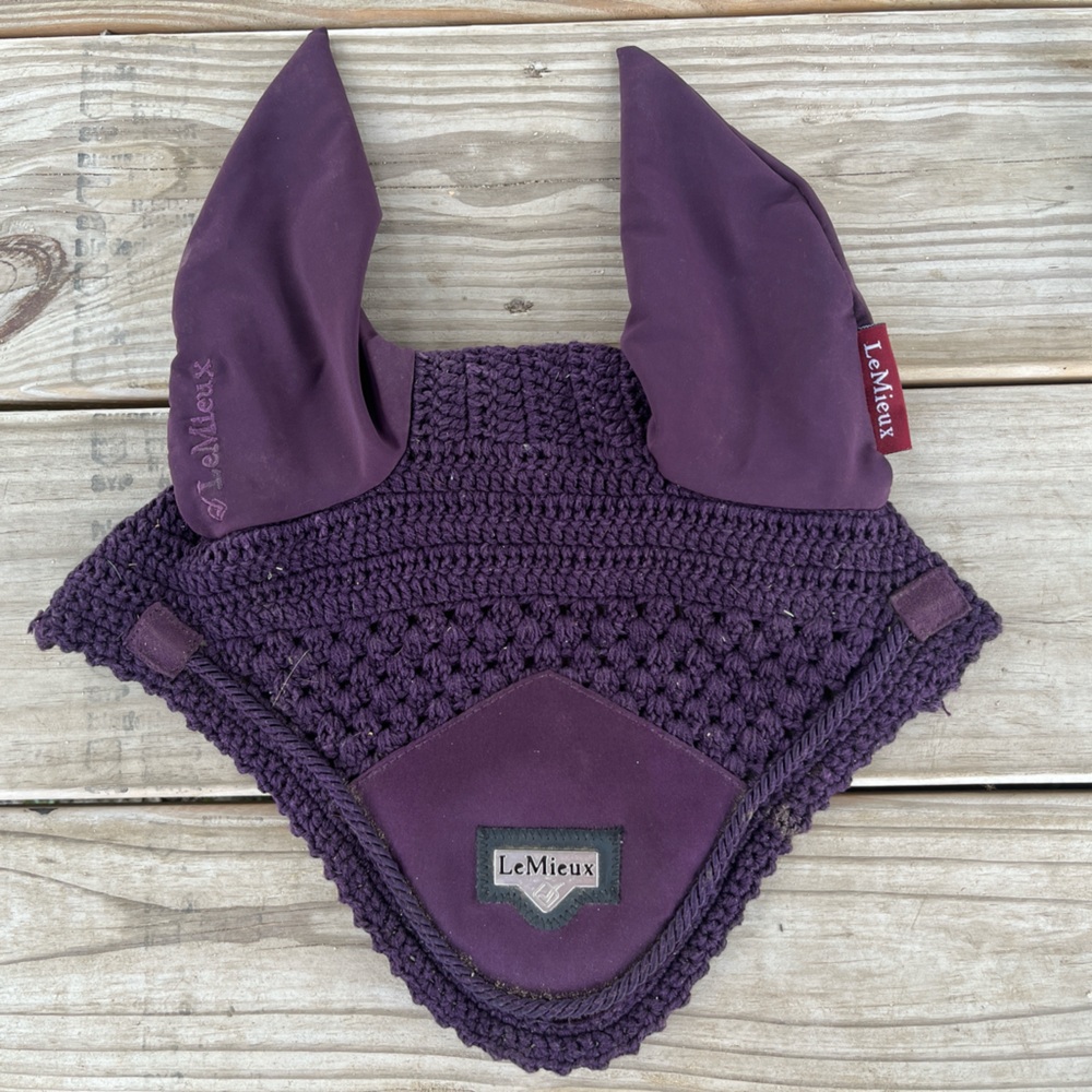 my Lemieux equestrian bonnet color fig